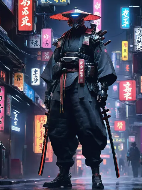A ronin, augmented with cybernetic enhancements, wanders through the dark underbelly of a cybernetic Yakuza underworld. Clad in ...