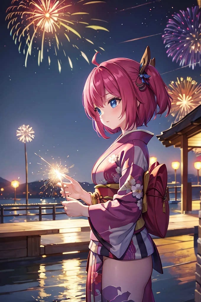  kimono night in the firework