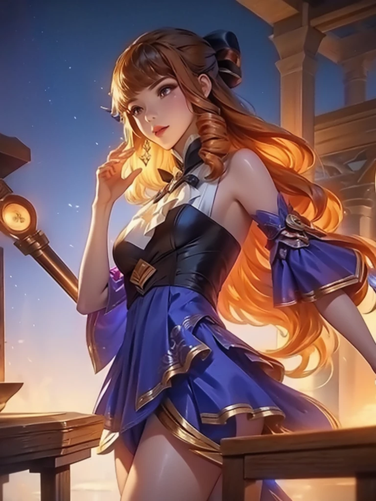 Guinevere Mobile Legends ชุดกิโมโนงานพลุยามค่ำคืน