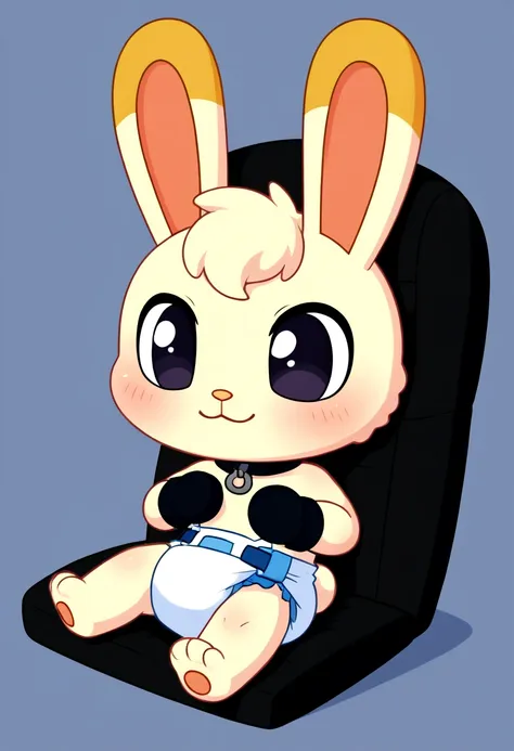 Judy Hopps, waring a big patterned diaper, intricate rope bondage - SeaArt  AI