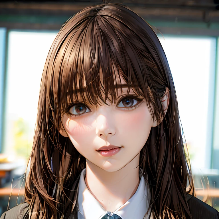 ((Highest quality)),(超High resolution),(Very detailed),(Detailed Description),((The best CG)),(masterpiece),Ultra-detailed art、(Highest quality、8K、32k、masterpiece)、(Realistic)、(Realistic:1.2)、(High resolution)、Very detailed、Very beautiful face and eyes、1 female、((Narrow eyes、Droopy eyes:1.4、fine grain))、Tight waist、Delicate body、(Highest quality、Attention to detail、Rich skin detail)、(Highest quality、8K、Oil paint:1.2)、Very detailed、(Realistic、Realistic:1.37)、Bright colors