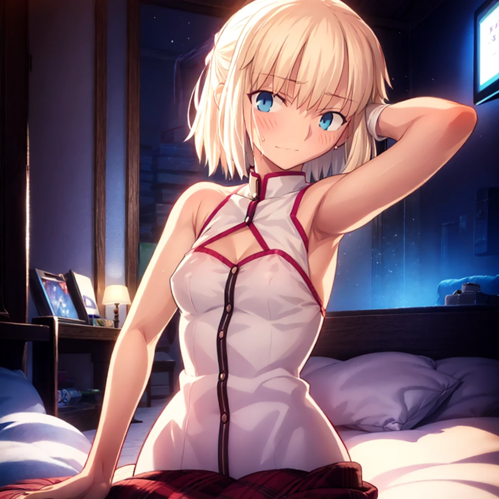 High resolution, 最high resolution,high resolution,{Things to know_f de staynightufotable:1.15}, Rubio_ Best Quality, masterpiece, フルnude,Sweatだく,Blushing,smile,Armpitアップ,Sweat,Armpitを広げて見せている,bed,Moist,Blonde,whole body,pubic hairあり,Love juice,Armpit,side,sideの下,Armpitの下,sideアップ,Sweatをかいている,sideSweat,Upper Body, 1 person,sideズーム,Armpitズーム,Armpitを見せつける,sideを見せつける,両Arms behind head,nude,Raise your arms, Inner cavity reflection,whole body,Two arms,Alone,sexy,1 personだけ,Looking at me,膣からsemenが垂れている,front,pubic hair,Obscene lines,Ray tracing,Slender body,E Cup,Embarrassing,Armpit強調,side強調,ArmpitSweat,sideSweat,Wet Skin,Open your mouth,Noise Reduction,((Place your hands behind your head)),Emphasis on the crotch,Chest Enhancement,stage,Perfect lighting,体をfront,Look up,looking at the camera,真front,I don't want to go away.,体をfront,両Raise your arms,両Arms behind head,Embarrassing,Hands behind head,Hotel Rooms,bedの上,全naked,naked,膣からsemenが垂れている,bedに横たわる,,フルnude,オイルを塗ったテカテカのsideの下を見せる、オイルを塗った光沢のあるsideの下:1.30、Surreal、sideの下、オイルを塗った光沢のあるsideの下:1.30、光沢のあるsideの下、オイルを塗ったぬるぬのsideの下:1.30、ぬるぬるした光沢のあるsideの下:1.20、明るく詳細なsideの下、sideの下の細かいシワ:1.7、リアルなsideのシワ:1.7、sideの下を照らす光:1.4、side毛穴の細部まで), Armpit見せポーズ,side見せポーズ,Nipples,Nipplesが立っている,No clothes,素っnaked,Armpitアップ,sideアップ,NaughtyなArmpit,Naughtyなside,Sweat,Naughty,Arms behind head,Armpitを広げる,sideを広げる,Embarrassed look,Love juiceが垂れている,NaughtyなPussy,体をfrontへ,pubic hairが生えている,pubic hair,semen,semenまみれ,Naughtyな体,Naughtyな身体,NaughtyなPussy,Naughtyなgenital,genital,NaughtyなPussy,Naughtyなnaked,Naughtyなnaked体,Naughtyな肉体,Naughtyなボディー,恥ずかしそうにArmpitを見せている,恥ずかしそうにsideを見せている,lotion,lotionまみれ,Vaginal fluid,Vaginal fluidが垂れている,Love juice,Love juiceが垂れている,semenでベタベタ,Sticky with semen,Sperm,Spermまみれ,Spermでベタベタ,Pussy,Pussyを見せつける,Pussy,Pussyを見せつける,Embarrassed look,Groinにタトゥー,Groin,View your viewers,genital,女genital,湿ったArmpit,湿ったside,smile