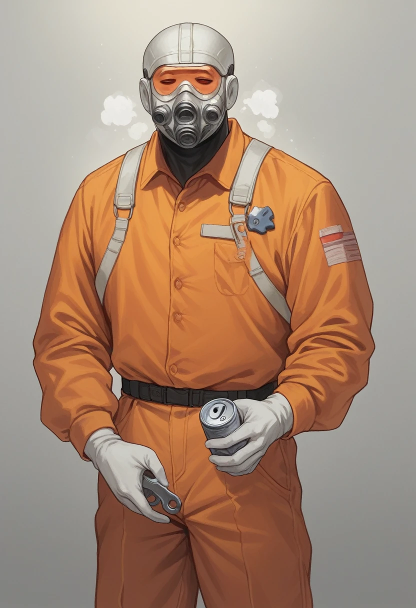 (Best quality, masterpiece: 1,1),  ((humanoid alien)), repairing a space rover, orange jumpsuit, breathing mask, in the hands of a monkey wrench, hyperrealistic, insanely detailed, this masterpiece of digital art can be compared with the wonderful works of Artgerm, Greg Rutkowski and Alphonse Mucha.