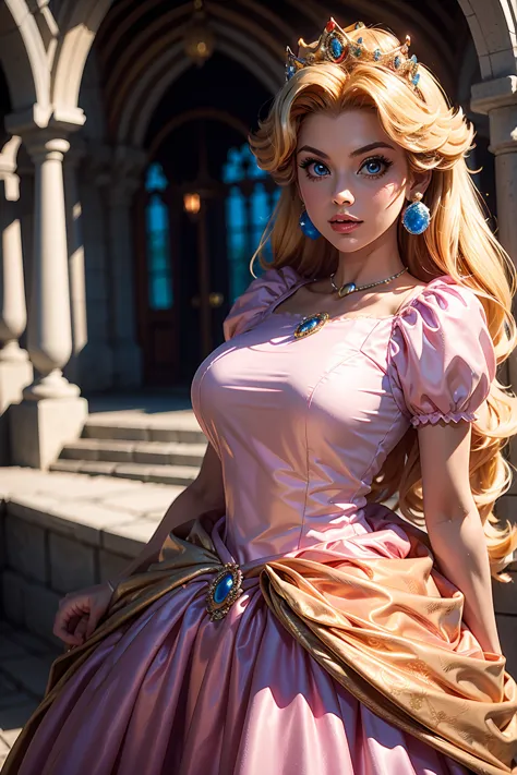 Princess Peach, princess peach dress,