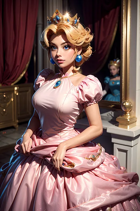 Princess Peach, princess peach dress,