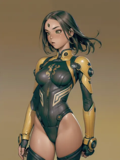 (((yellow))), ((best qualityer)), (((venom outfit))), (((slim))), (muscles), (((fit body armor suit))), ((perfect masterpiece)),...