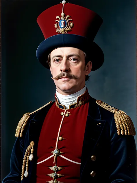 napoleon iii、emperor of france、french、cool、military uniform、　oil、revolution、portrait