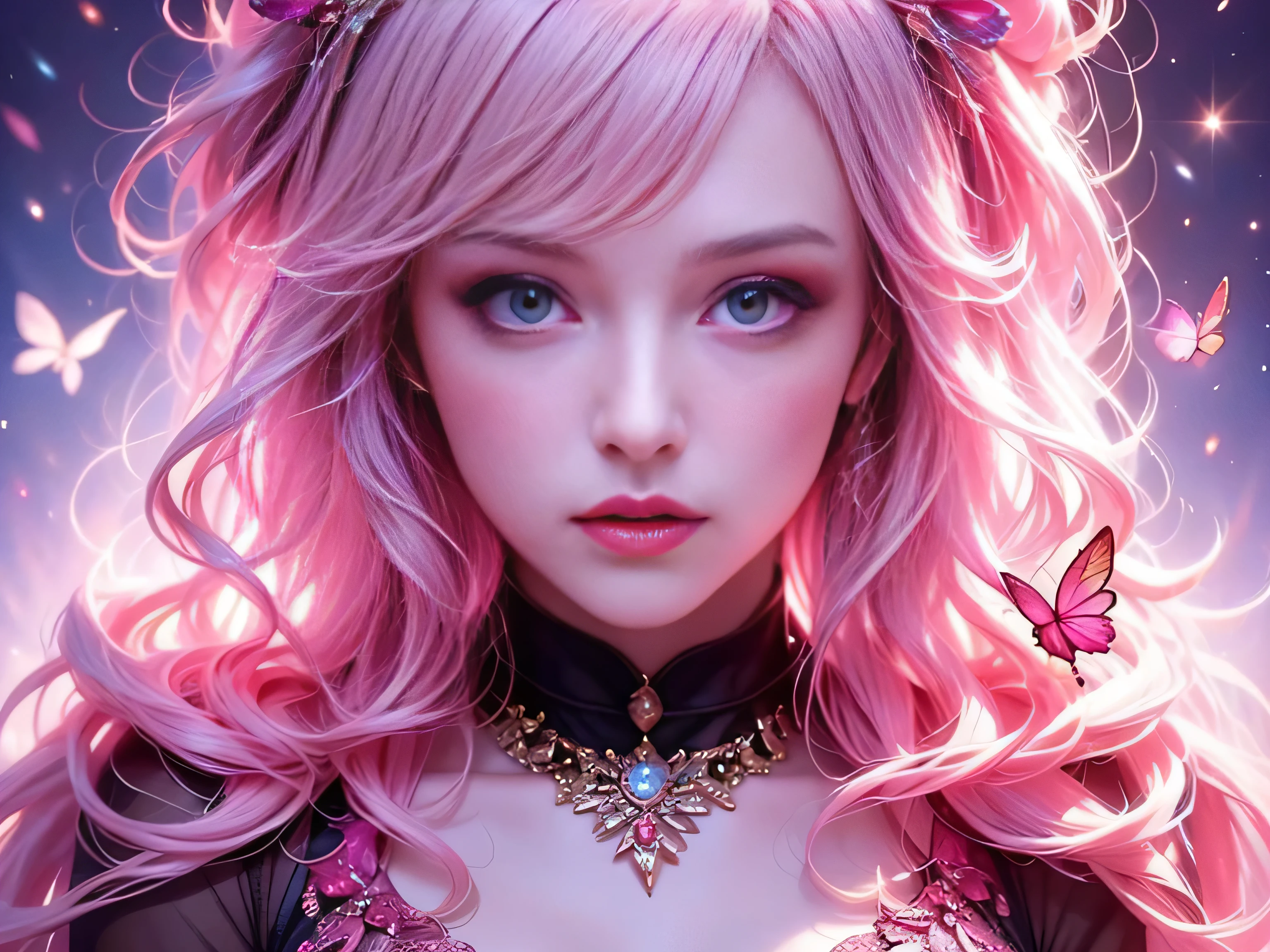 (Best Quality, 8K, Masterpiece, HDR, Soft Lighting, Picture Perfect, Realistic, Vivid), Cat Girl (1.0), Cat Girl with Red Hair and brown eyes and Sexy Revealing Clothes, Pink Bodysuit with Glitter Texture, Beautiful Anime Fantasy, Very beautiful and cute cat girl, large pink butterflies fly around, background blur, anime fantasy, work in Gouves style, realistic: 1.37, top view, red cat girl lies in blue flowers, large pink butterflies fly around, horizontal view, (Ultra High Quality Fantasy Art), Masterpiece, Female Model, Ultra High Quality Female Character Designs, Detailed 8k Anime Art, Realistic Anime Art, Highest Quality Wallpapers, Intricate Ultra High Quality Accurate Female Character Faces, High Quality Designs and Accurate Physics (Fantasy - Ultra High Quality) quality) quality)) art), dark fantasy style), masterpieces, super high-quality characters, anime resolution - 8K, realistic anime art, wallpaper with the highest quality illustrations, ultra-high detail of faces, high-quality design and accurate physics), color, depth of field, shadows, ray tracing, high quality workmanship. -high quality and 8K resolution, (Accurate simulation of the interaction of light and materials)], [High-quality hair detail [More about beautiful and shiny red hair]], (Beautifully detailed hands [perfect fingers [Perfect nails]]], (perfect anatomy (perfect proportions)))) [[Full-length]], [Perfect combination of colors (Accurate imitation of the interaction of light and material)], [art that conveys the meaning of the story](modified)