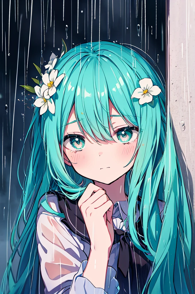 Under the Rain　Sing as if screaming　Hatsune Miku: Song of Sadness and Farewell　Chasing the dreams engraved in my heart　The sound of the rain pushes you forward　Tears in the rain　Sing as if screaming　Hatsune Miku Song of Love and Hope　I want to reach the heart of someone who is excited　This thought in the rain　Get stronger

In the rain　Sing as if screaming　Hatsune Miku: Song of Solitude and Courage　Push me forward, hold the key to open the door to tomorrow, in the rain　Believe in yourself even in the rain　Sing as if screaming　Hatsune Miku Sadness and Sorrow　With a song that blooms in my heart　Small flower in the rain　Growing in the rain　Sing as if screaming　Hatsune Miku: The Road to the Future　Dreaming about someone　Gentle feelings in the rain　Get stronger