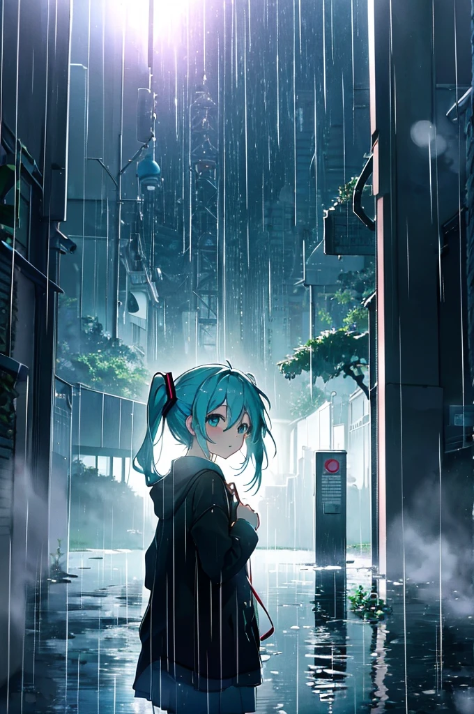 sob a chuva　Cante como se estivesse gritando　Hatsune Miku: Canção de tristeza e despedida　Perseguindo os sonhos gravados em meu coração　O som da chuva te empurra para frente　Tears na chuva　Cante como se estivesse gritando　Hatsune Miku Canção de Amor e Esperança　Quero alcançar o coração de alguém que está animado　This thought na chuva　Fica forte

In the rain　Cante como se estivesse gritando　Hatsune Miku: Canção de Solidão e Coragem　Empurra-me para frente, Segurando a chave para abrir a porta do amanhã, na chuva　Believe in yourself even na chuva　Cante como se estivesse gritando　Tristeza e tristeza de Hatsune Miku　Com uma canção que floresce no meu coração　Small flower na chuva　Growing na chuva　Cante como se estivesse gritando　Hatsune Miku: O caminho para o futuro　Sonhar com alguém　Gentle feelings na chuva　Fica forte