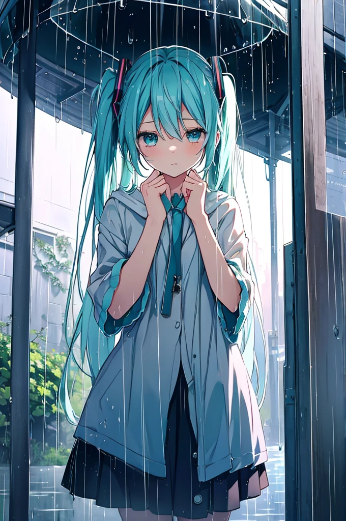 Under the Rain　Sing as if screaming　Hatsune Miku: Song of Sadness and Farewell　Chasing the dreams engraved in my heart　The sound of the rain pushes you forward　Tears in the rain　Sing as if screaming　Hatsune Miku Song of Love and Hope　I want to reach the heart of someone who is excited　This thought in the rain　Get stronger

In the rain　Sing as if screaming　Hatsune Miku: Song of Solitude and Courage　Push me forward, hold the key to open the door to tomorrow, in the rain　Believe in yourself even in the rain　Sing as if screaming　Hatsune Miku Sadness and Sorrow　With a song that blooms in my heart　Small flower in the rain　Growing in the rain　Sing as if screaming　Hatsune Miku: The Road to the Future　Dreaming about someone　Gentle feelings in the rain　Get stronger