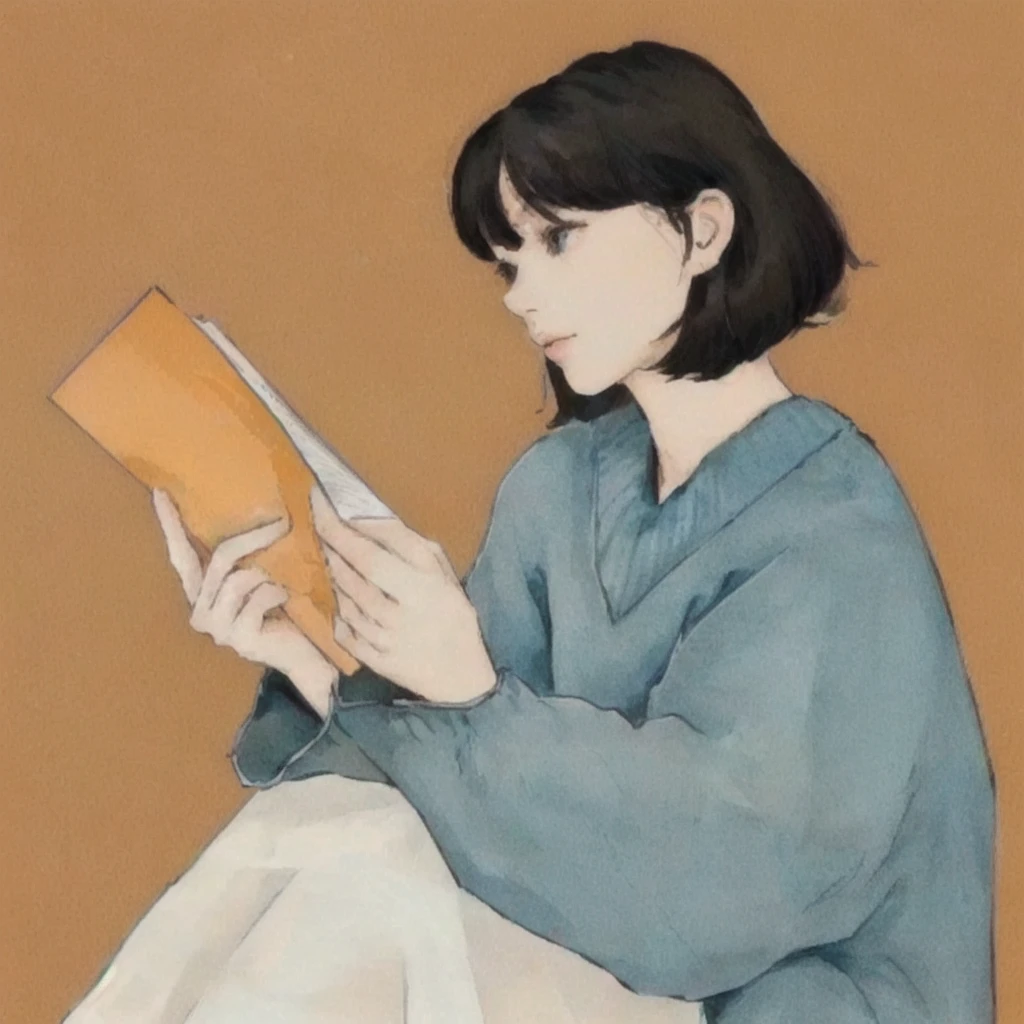 a woman reading a book while sitting on a chair, detailed portrait of a woman reading a book, low poly girl, low poly girl aesthetic, reading a new book, beautiful style, holding a book, illustration style, Lofi portrait, by Gil Watcher, by Oswaldo Viteri, by Nil Gleyen, beautiful illustration, (best quality,4k,8k,highres,masterpiece:1.2),ultra-detailed,(realistic,photorealistic,photo-realistic:1.37),HDR,UHD,studio lighting,ultra-fine painting,sharp focus,physically-based rendering,extreme detail description,professional,vivid colors,bokeh,portraits