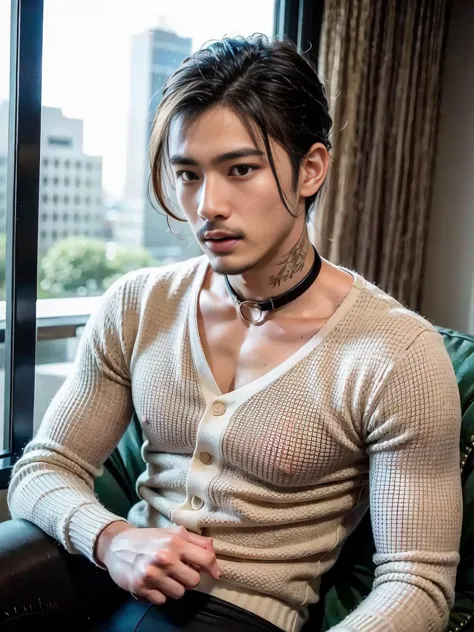 young asian, boy , without beard and moustache , black hair , and beautiful face