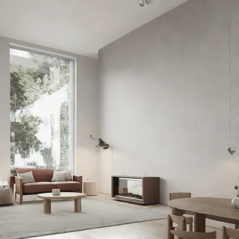 (masterpiece, best quality:1.2), KTH Villa - Minimal 060724, villa interior design,  Minimalím livingroom:1.2 