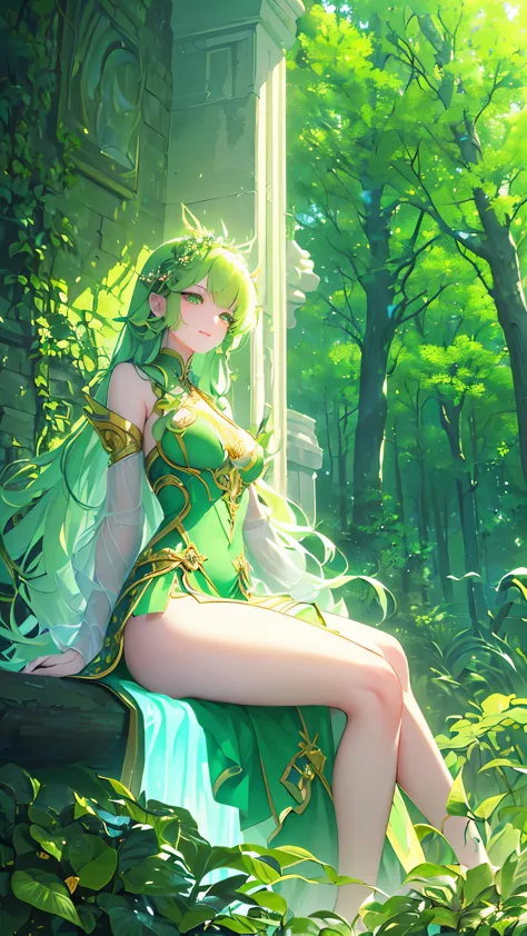 Name: Yui-ko
Element: VERDANTHIA
Description: The Nurturer, guardian of the Green Forest. A gentle, wise, and powerful being, ch...