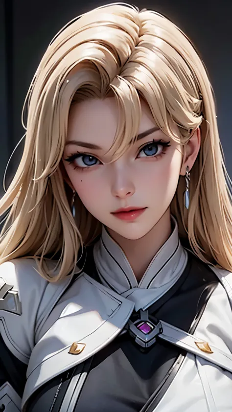 Mercy from Overwatch, character Portraiture, Portraiture, close, Concept Art, Intricate details, Very detailed, Mobius style