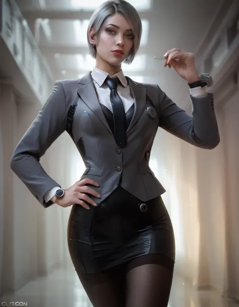 score_9, score_8_up,score_7_up, score_6_up, score_5_up, score_4_up,, re2, skirt suit, (((three-piece suit))), (((dress shirt))),...