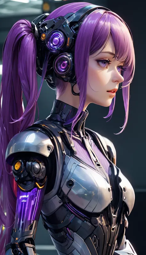 (((best quality, 8k, masterpiece: 1.3)), ((best quality)), ((masterpiece)), (detailed), perfect face, female android, artificial...