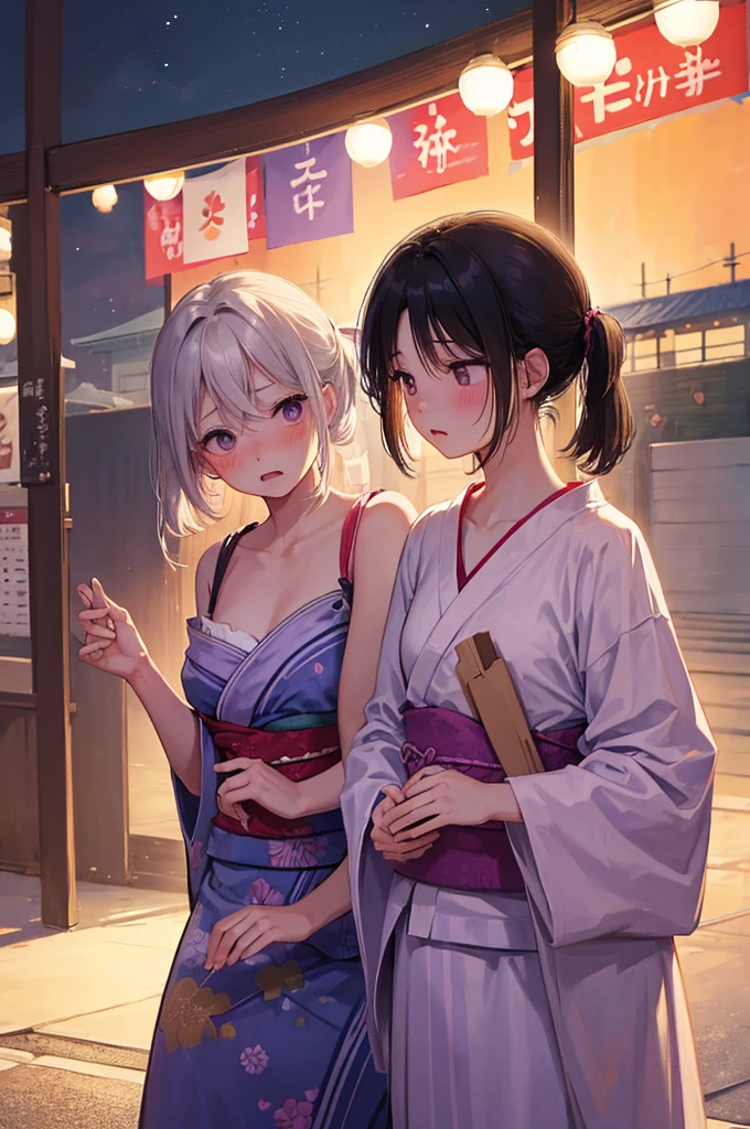 Pantiesを見せる、Panties、Random pose、、Summer festival、Night Sky、nsfw、yukata、Black Hair、Short Ponytail、Pale purple eyes、Summer festival、Night Sky、、show off breasts、nose blush、1 boy、bitch、POV shooter、blush、Embarrassed look、saliva、1 boy、POV shooter、Chest grab、Hide with hand、Black Hair、Short Ponytail、Pale purple eyes、blush、、Embarrassed look、Japanese、、blush、、Perfect hands、Fine hand、、Good hands、Summer festival、Night Sky、