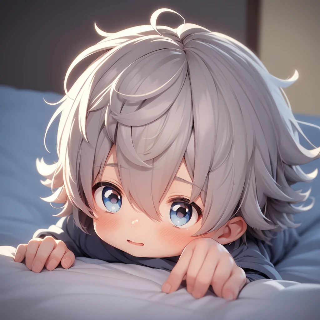 chibi  anime boy 4 years  laying on the ground with his head on his hands, cute anime, menino anime, cabelo loiro olhos azuis, olhos azuis e cabelos loiros, Cabelo loiro e olhos azuis, garoto fofo, anime chibi, menino loiro, cabelo loiro olhos azuis, menino loiro com olhos amarelos, Papel de parede de anime, anime chibi, menino pequeno, anime!!!!!!!!!!!!!!!