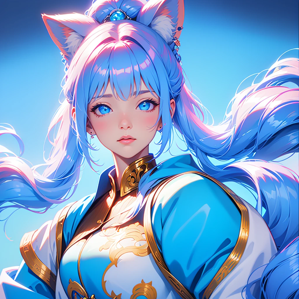 Masterpiece, Best quality,(((closeup of face)))
offcial art, Very
Detailed CG 8K wallpaper,
(flying petal)
(detailed ice) , crystal
Textured skin, cold
expression, ((Fox ears)),
White hair, long
hair, Messy hair, eBlue eyes,
view the viewer,
Extremely delicate and
Beautiful, water, ((beauty
Detailed eyes)), height
detailed, Movie
illuminating, ((Beautiful face),
fine water surface, (Source language
portrait), Transcend-
detailed, incredible
detailed, (An extreme
Delicate and beautiful),
Beautiful detailed eyes,
(Best quality)
(Huge breast)