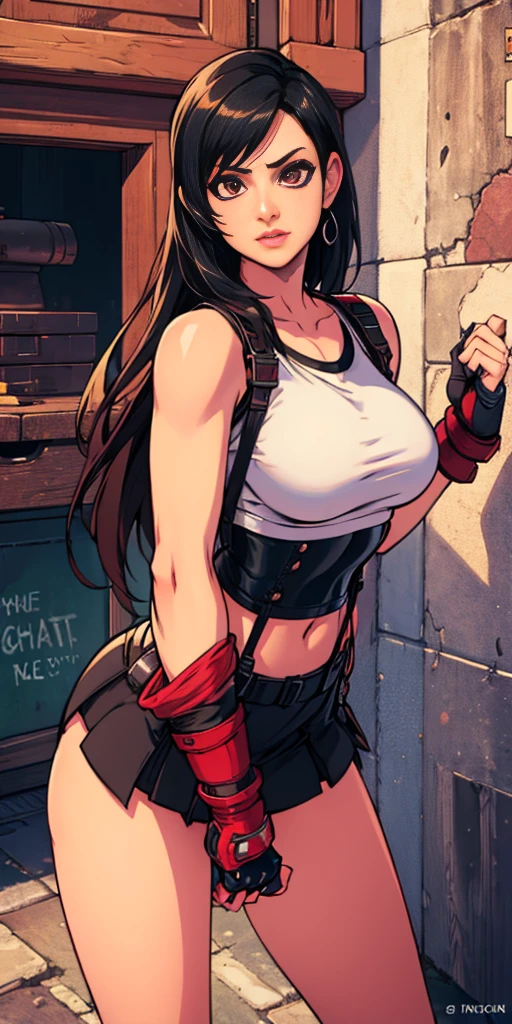  (tifa lockhart) nach vorne gerichtet, Gehen, In Richtung der Kamera kommen, Gehen para a câmera, nach vorne gerichtet Gehen,