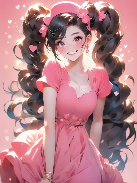 ((masterpiece,best quality)), absurdres,
smile, looking at viewer,
hu_tao_genshin, 1girl, very long hair, brown hair, red eyes, ...