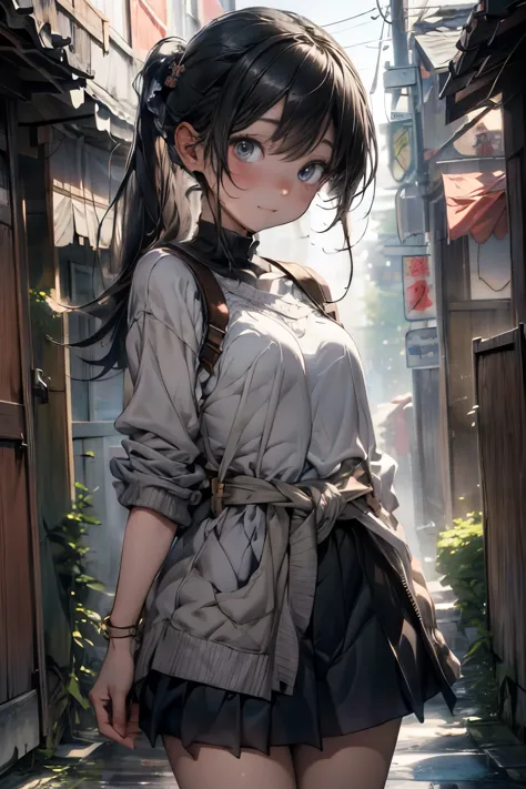 masterpiece, best quality, extremely detailed CG unity 8k wallpaper, 顔のクローズアップ, cute girl, morning, 