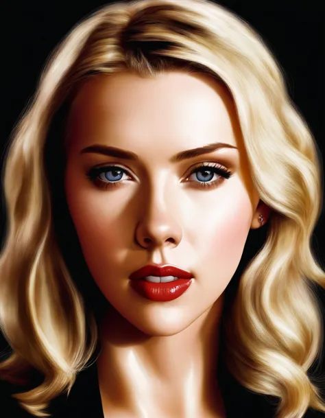 Blonde Scarlett Johansson 
