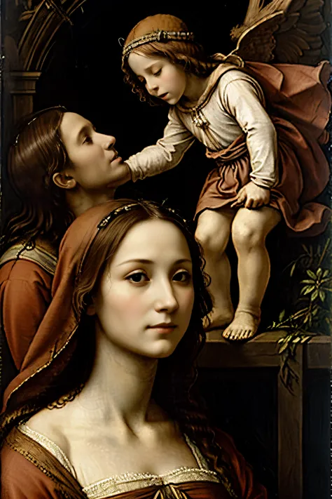 Leonardo da Vinci、Painting of the Assumption of the Virgin Mary
