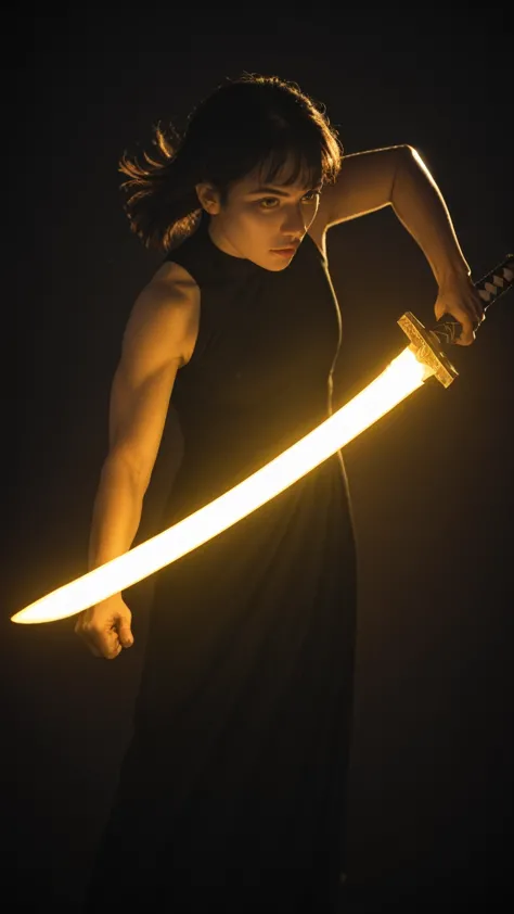 realistic,score_9, score_8_up, score_7_up, 
upperbody photography of female swordman，atomically correct,raw, cinematic shot, (sh...