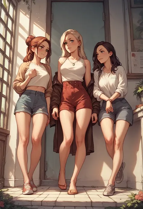 three girls