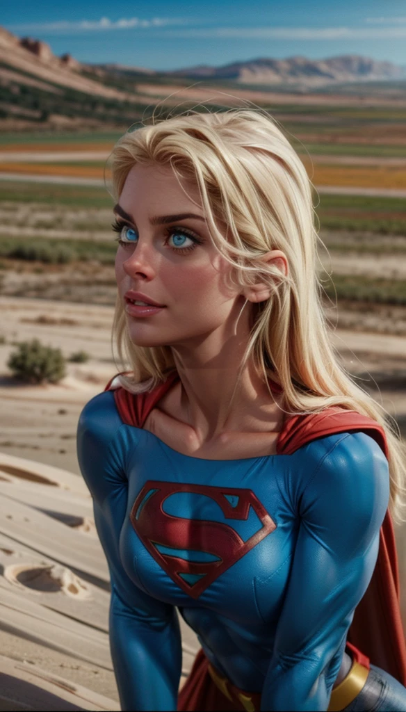 supergirl, 1girl, beautiful detailed eyes, beautiful detailed lips, extremely detailed eyes and face, long eyelashes, muscular athletic physique, heroic pose, colorful superhero costume, flying in the sky, dramatic lighting, cinematic camera angle, epic fantasy landscape, glowing energy aura, (best quality,4k,8k,highres,masterpiece:1.2),ultra-detailed,(realistic,photorealistic,photo-realistic:1.37), vibrant colors, dynamic composition, heroic sci-fi, digital painting
