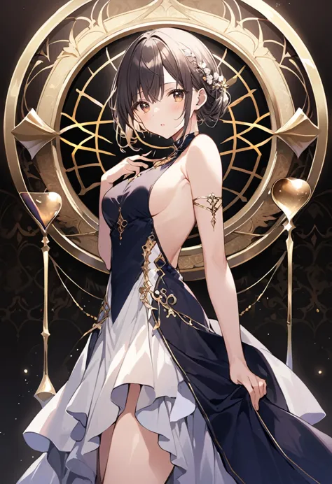 Hourglass Dresses、Sideboob、Very God々A delicately crafted background