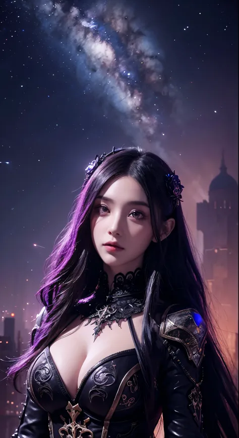 Cosmic, hyper-detailed gothic art, Unreal Engine 5 detailed matte painting, deep color, fantastic, intricate detail, home screen...