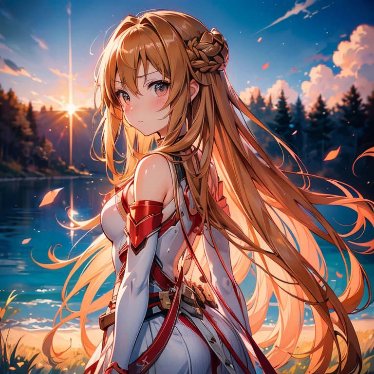 anime girl with long hair and sword in field with sky background, asuna yuuki, asuna from sao, epic light novel art cover, detailed key anime art, anime goddess, portrait of a female anime hero, detailed digital anime art, high detailed official artwork, blonde anime girl with long hair, photo of asuna from sao, anime girl with long hair


(embarrassed,blush:1.3),sexy,hentai,erotic,steam,


, nsfw,hentai,perfect anatomy,perfect human structure,(masterpiece:1.4),(best quality:1.4),(high resolution:1.4), ultra detailed,Beautiful and detailed eyes,8K,detailed beautiful face and eyes,super beauriful and detailed hair,super detailed skin,(beautiful and cute:1.4)