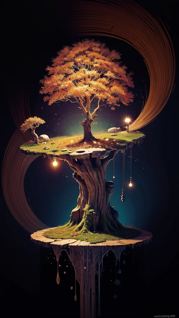 circular tree,four seasons,spring,summer,autumn,winter,leaves,roots,branches,trunk,ornate border,decorative,digital illustration,artwork,movement,time,swirling background,dark background,vibrant colors,natural,life cycle,growth,change,nature,life,peace,harmony,spirituality,symbolism,digital art,illustration,painting,graphic design,art,design,digital media,online art,visual art,fine art,fantasy