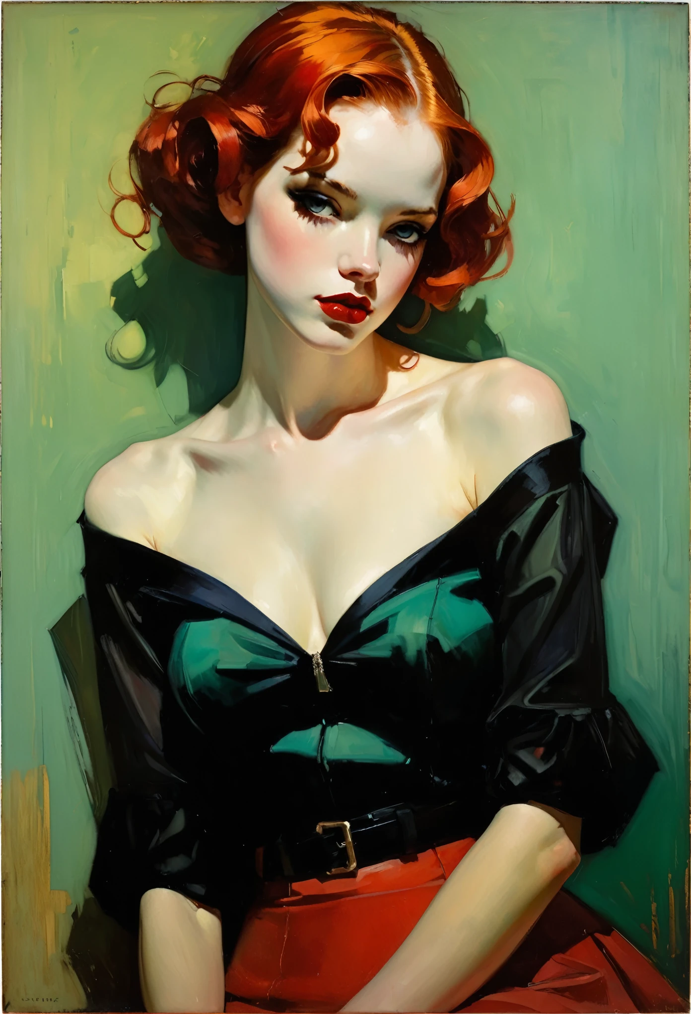 Malcolm Liepke&#39;La peinture de S représente une illustration sexy d&#39;un samouraï élégant, La beauté de l’art conceptuel de Riot Games, bizarre, Modèle portant des vêtements fluides, Peinture à l&#39;huile lourde, Des couleurs très douces, énergique, très détaillé, , L&#39;huile est du lin, Contraste élevé, Spectaculaire, raffiné, tonal, Gros plan d’un homme，Son visage était couvert de sang，les yeux rouges, with Yeux rouges scintillants, with yeux rouges brillants, yeux rouges brillants, Portrait d&#39;un démon mi-humain mi-bête, yeux rouges睛发光, Yeux rouges scintillants, des morts-vivants, expression effrayante, des morts-vivants的肖像, yeux rouges睛, des morts-vivants与白色的眼睛, des morts-vivants, yeux rouges睛, yeux rouges