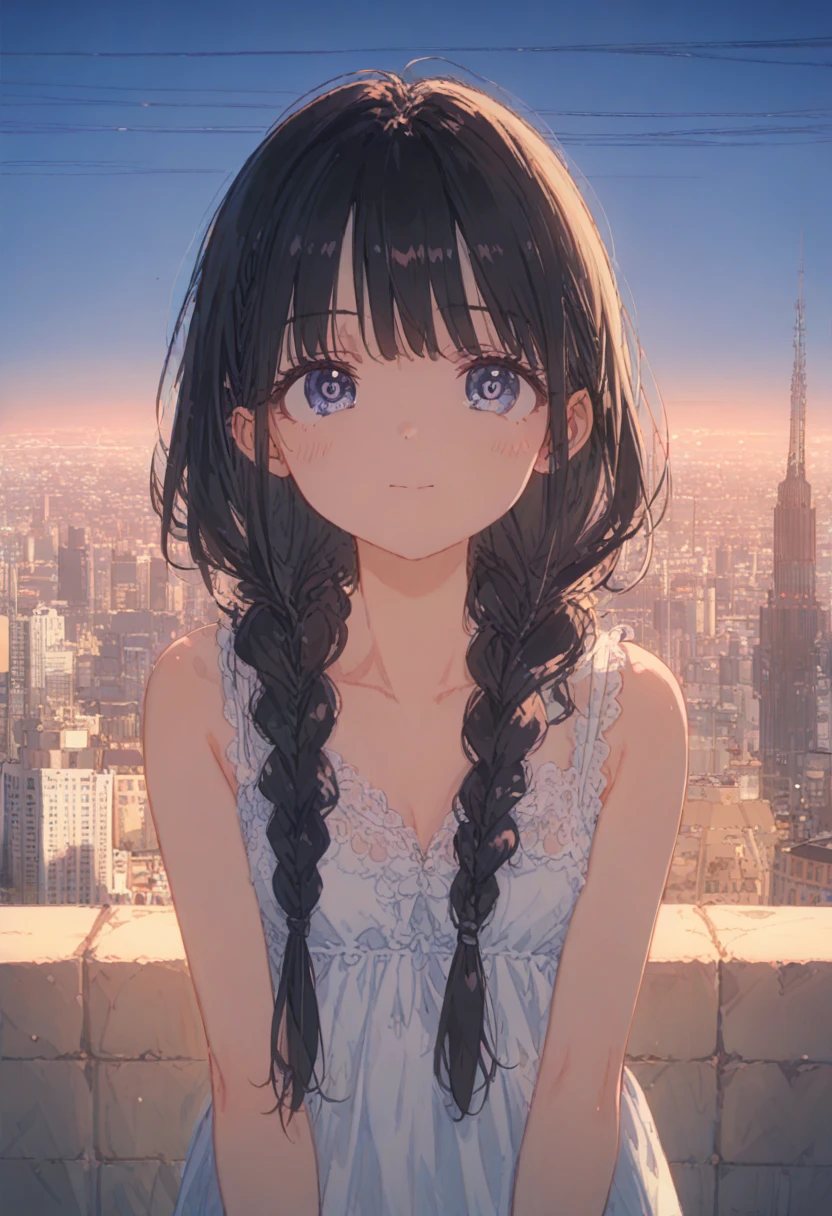 1 Female\(prince,cute,cute,20-year-old,Long braids,Black Hair,Eye color: Ocean blue,、Neon color、Big eyes,Dynamic pose,,Loose-lipped,Wearing a beautiful lace dress,Poolside、panic、smile、Bitter smile、Confused,(Grab her throat),avert your eyes,look up\), BREAK ,background\(city,coastal\), BREAK ,quality\(8K,Highly detailed CG unit wallpaper, masterpiece,High resolution,top-quality,top-quality real texture skin,surreal,Increase the resolution,RAW Photos,highest quality,Very detailed,wallpaper,Cinema Lighting,Ray-tracing,Golden Ratio\),[Browsing Caution]