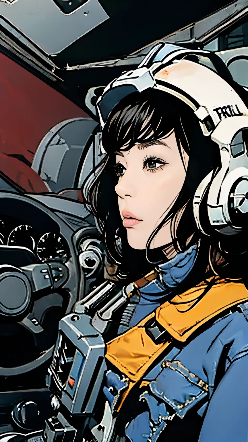 Rebel Pilot Suit、Cockpit View、woman、22 years old