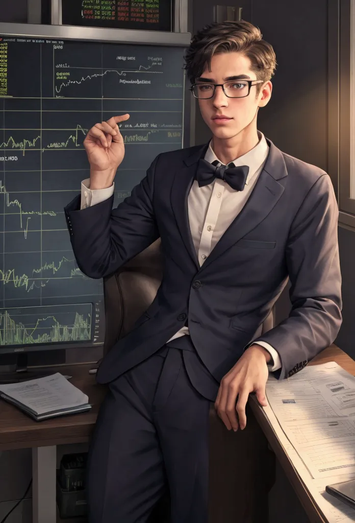a nerdy guy who likes calculations and invests in the stock market