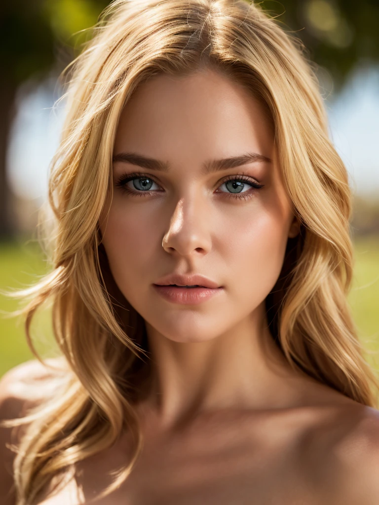 realistic nude blonde woman, extremely detailed face and body, high quality, 8k, photorealistic, detailed skin and eyes, detailed facial features, long blonde hair, seductive expression, natural lighting, soft focus, cinematic, elegant, beautiful, ethereal