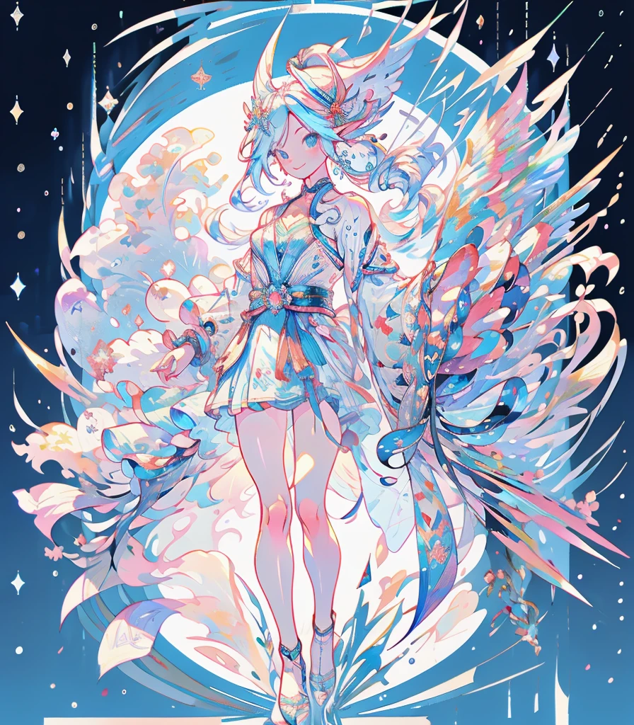 masterpiece, super high quality, ( 非常にdetailedなオリジナルイラスト),ice elf, Medium length elven ears, Pointed Ears,Around the ice, Frosty Theme,( 輝く黄colorい目:1.2), A light, cold smile, Arrogant look, Sexy Russian costume, blue crystal jewelry, Ice blue glowing tattoo,detailed,Realistic,4K High Definition,Mappa Studio,masterpiece,Highest quality,Official Art,figure,Clear lines,(nice_color),Perfect composition,Fantasy,Concentration,Front facing