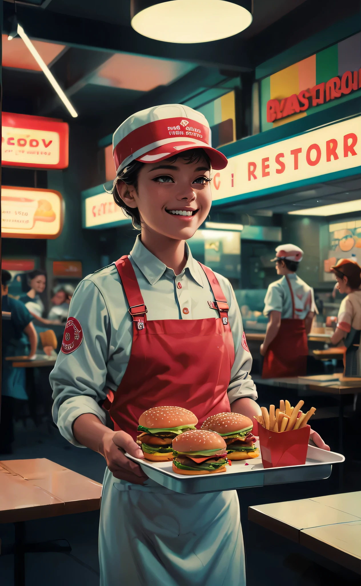 0713 daily challenge - fast food worker