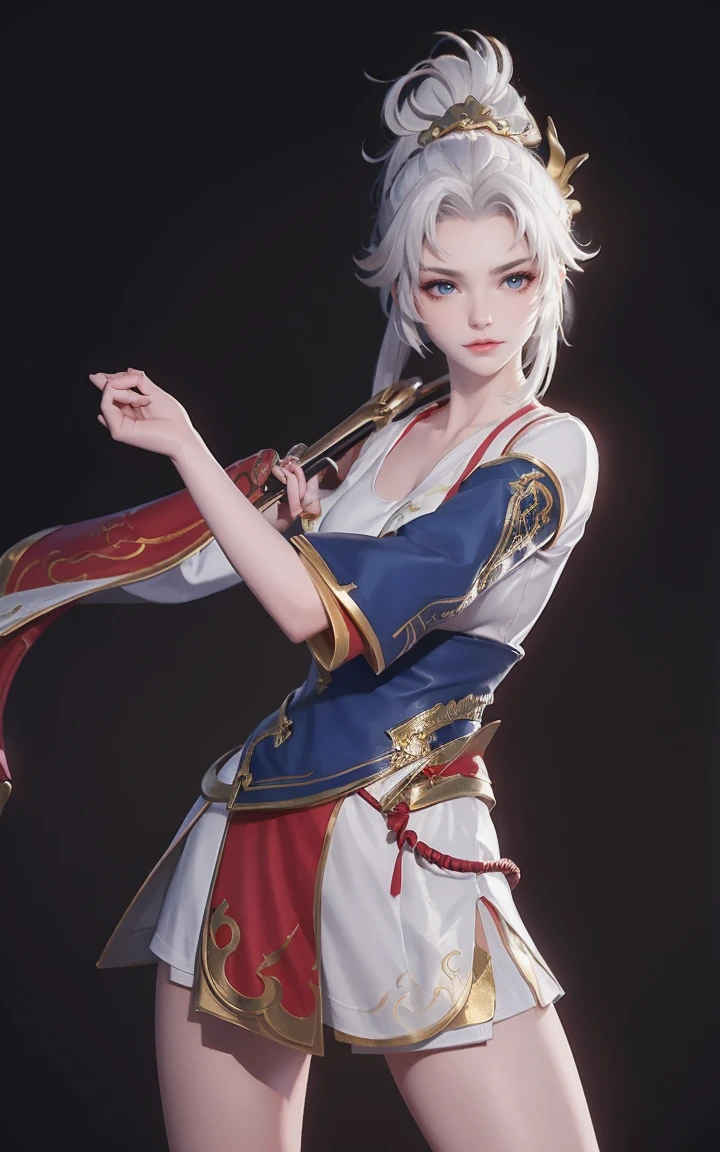 
Cartoon character with sword and text on dark background, Blade and Soul, From ncsoft, Start screen art, PC games with UI, Start screen, Stunning splash screen art, game Critical Art, Loading Screen, Loading Screen, Loading Screen”, Ink painting of figures, Wang Chen, Critical Art, yasuke 5 0 0 px Model，Close-up of miss wearing white mask, Beautiful character painting, Gu Weiss, Gurwitz-style artwork, White-haired god, author：Yang Jie, Epic and beautiful character art, Stunning character art, author：Fan Qi, by Wuzhun Shifan, pixiv Art Street Guviz, Single ponytail, insult, High Ponytail, Tall and big, Long legs, (Sleeveless lace shirt), (shorts), (Striped )), ((Striped )), Walk, elegant, dignified, miss, Beautiful curves, sweet smile, Strong sense of detail and layering, Rich and colorful color, Has a unique texture, rich and colorful, color, vivid, Design Art, 16K, Very detailed, {{illustration}}, {Extremely refined}, {Exquisite surface treatment}, Very detailed, Delicate and shining eyes, {{Light}}, 极致灯Light效果, Model: realism, CFG size: 12, Laura: Bright texture (1.35), high quality, masterpiece, Exquisite facial features, Delicate hair depiction, Detailed depiction of the eyes, masterpiece, best quality, Light line tracing, Extremely detailed CG unified 8k wallpaper, masterpiece, best quality, (1 girl), Perfect body, (((Skinny white T-shirt))), (Delicate face), Black short hair, Tie your hair up, Light blue hairpin, (White skin), (Optimal Lighting), (Super intricate details), 4K Unified, (Very detailed CG), Showing off her white legs, , Hot Pants, shorts,