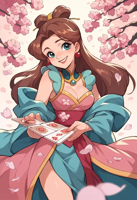 cherry blossoms (de cherry blossoms card captor) like a disney princess