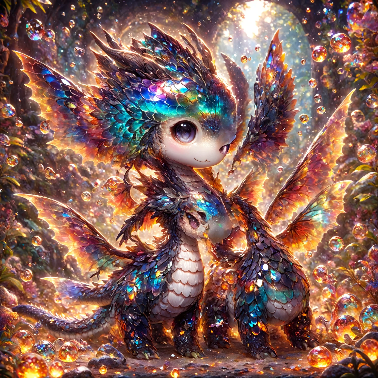 ral-smoldragons, bonitinho, pequeno dragão, Asas, natureza em segundo plano, detalhes intrincados, borboletas, Excêntrico, fantasia, Misterioso, colorida, Fragmentos brilhantes, vidro, brocken vidro, transparent vidro, pedaços de vidro, Made_de_pedaços_quebrado_vidro  