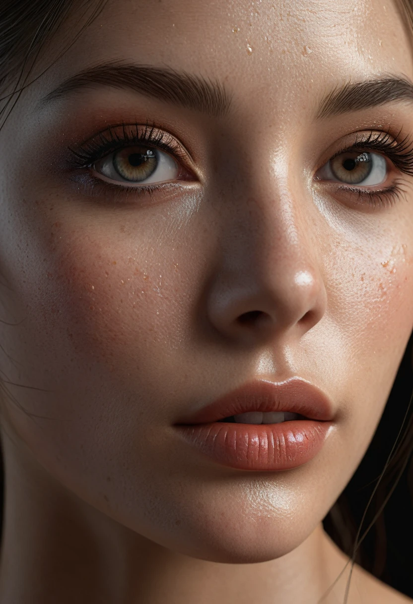 1 woman, submissive girl, detailed skin, skin detail, (best quality,4k,8k,highres,masterpiece:1.2),ultra-detailed,(realistic,photorealistic,photo-realistic:1.37),dramatic lighting,