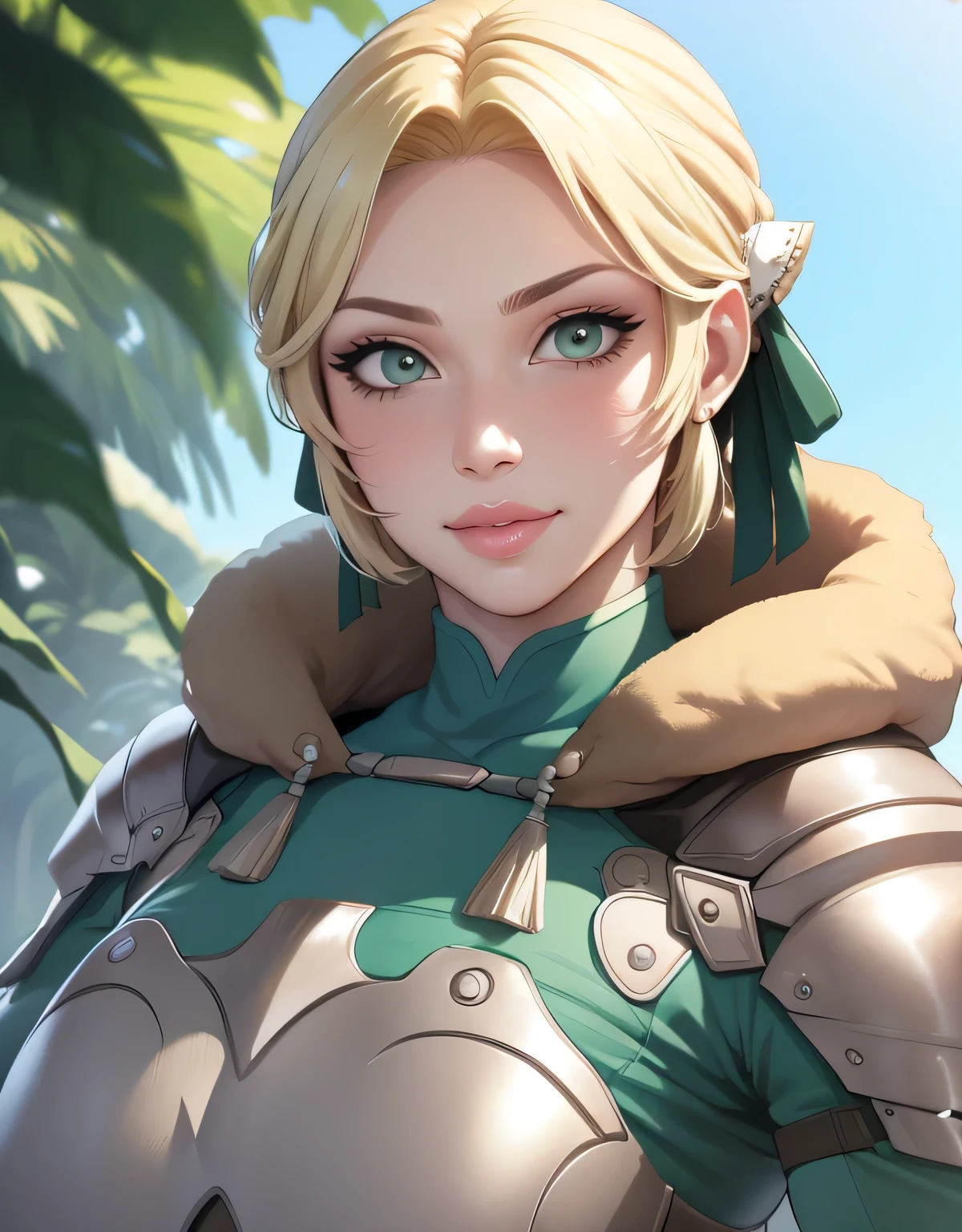 warIngrid, warIngrid, short hair, hair ribbons, shoulder armor, armor, breastplate 2.0, breastplate 2.0, underbust 2.0, green coat, fur trim, vambraces, blue gloves, green cape, (masterpiece, best quality, ultra-detailed), realistic style, very close up shot 2.0, garden 2.0, garden 2.0, looking at viewer 2.0, blushing, face shot 2.0, perfect eyes, cute nose, very sexy smile 2.0, very luscious lips 2.0, face shot 2.0, very heavy eyeshadow 2.0, very heavy makeup 2.0, round face, very thick lips 2.0, very glossy lips 2.0, very pouty lips 2.0, shiny skin, lustrous skin 2.0, incredibly pretty 2.0, incredibly beautiful 2.0, very athletic 2.0, beefcake 2.0, bodybuilder 2.0, fitness model 2.0, very sexy 2.0, very sexy smile 2.0, very luscious lips 2.0, face shot 2.0, very heavy eyeshadow 2.0, very heavy makeup 2.0, round face, very thick lips 2.0, very glossy lips 2.0, very pouty lips 2.0, shiny skin 2.0, lustrous skin 2.0, incredibly pretty 2.0, incredibly beautiful 2.0, very athletic 2.0, beefcake 2.0, bodybuilder 2.0, fitness model 2.0, very sexy 2.0, very sexy smile 2.0, very luscious lips 2.0, face shot 2.0, very heavy eyeshadow 2.0, very heavy makeup 2.0, round face, very thick lips 2.0, very glossy lips 2.0, very pouty lips 2.0, shiny skin 2.0, lustrous skin 2.0, incredibly pretty 2.0, incredibly beautiful 2.0, very athletic 2.0, beefcake 2.0, bodybuilder 2.0, fitness model 2.0, very sexy 2.0, amazon 2.0, amazon 2.0, amazon 2.0, amazon 2.0, incredibly muscular 2.0, incredibly muscular 2.0, incredibly muscular 2.0, incredibly muscular 2.0, very thick 2.0, very thick 2.0, very thick 2.0, very thick 2.0, muscle mommy 2.0, muscle mommy 2.0, muscle mommy 2.0, muscle mommy 2.0, motherly 2.0, mature female 2.0, motherly 2.0, mature female 2.0, motherly 2.0, mature female 2.0, very close up shot 2.0, face shot 2.0, very close up shot 2.0, face shot 2.0, very close up shot 2.0, face shot 2.0, face shot 2.0, face shot 2.0, very close up shot 2.0, face shot 2.0,