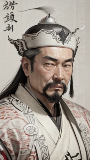 Oriental、Men in ancient China、Highest quality、masterpiece、Ultra-high resolution、(Realistic:1.4)、Game Poster、Three Kingdoms